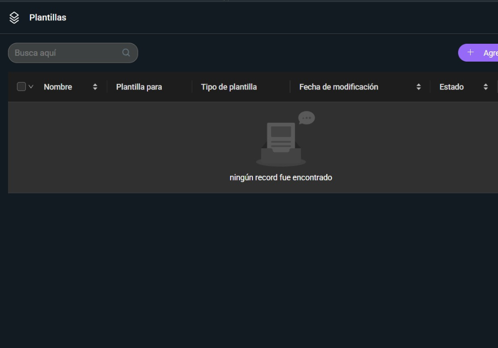 Gestión de etiquetas
